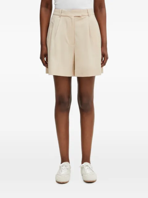 Lacoste pleated tailored shorts Neutrals FF0243