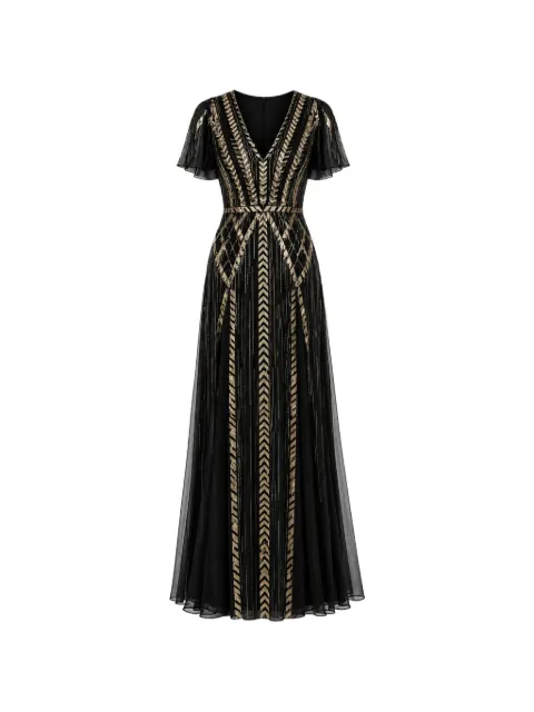 Temperley London Viola gown Black 26UVIO55086