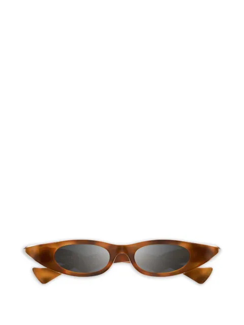 VALENTINO GARAVANI EYEWEAR tortoiseshell-effect VLogo sunglasses Brown VG0045S