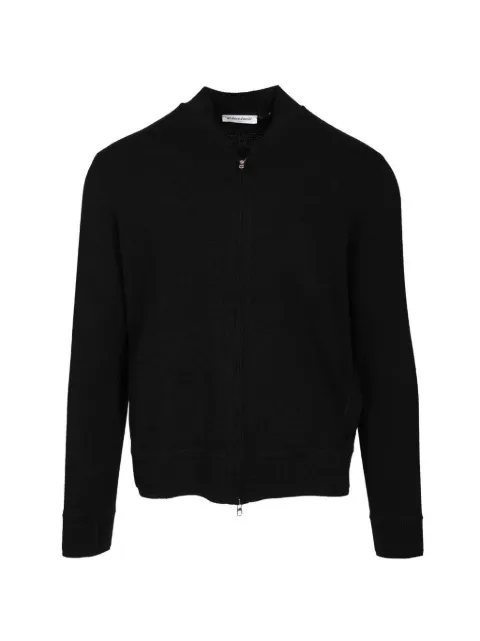 Al Duca D’Aosta 1902 merino-wool zip-up cardigan Black LG1178