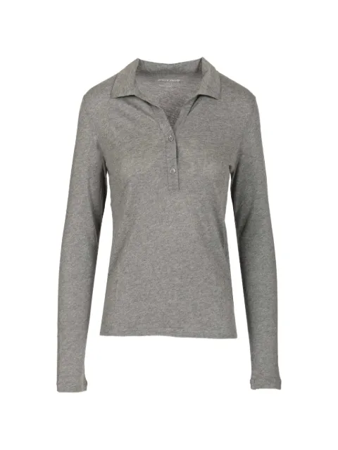 Al Duca D’Aosta 1902 long-sleeve polo shirt Grey FPO038