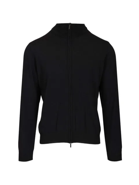 Al Duca D’Aosta 1902 zip-up cardigan Black HI402Z85N