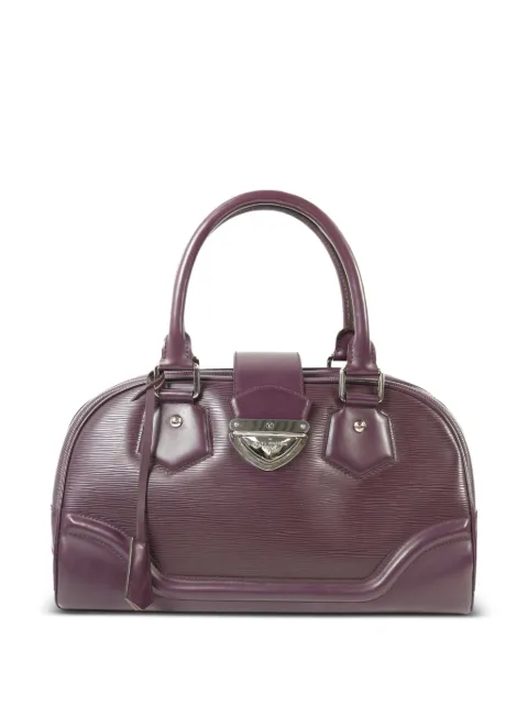 Louis Vuitton Pre-Owned GM Montaigne two-way handbag Purple M5931K