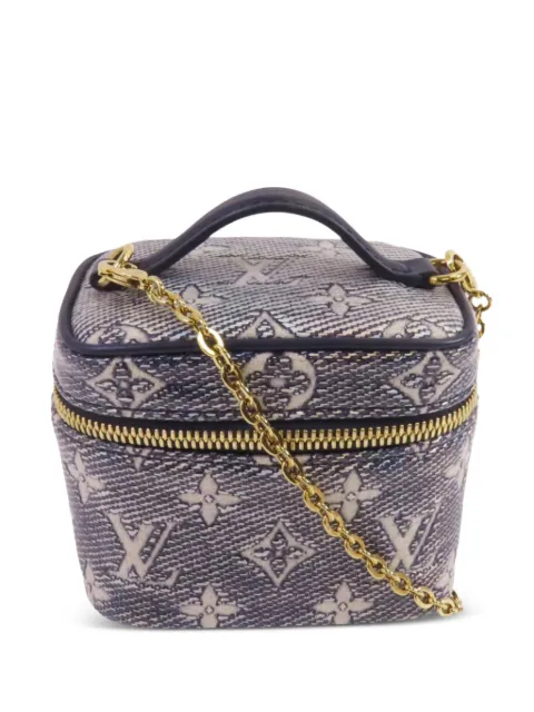 Louis Vuitton Pre-Owned micro Vanity Case Monogram handbag Blue M82467
