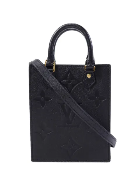 Louis Vuitton Pre-Owned Petit Sac Plat tote bag Black M81417