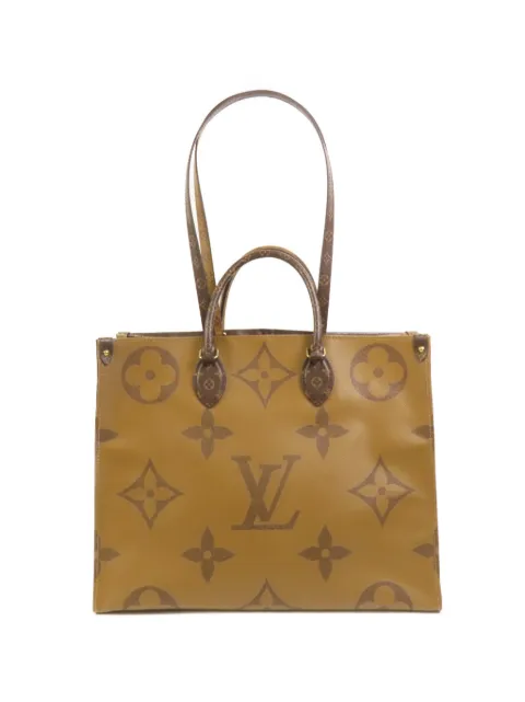 Louis Vuitton Pre-Owned OnTheGo Monogram Giant Reverse tote bag Brown M44576