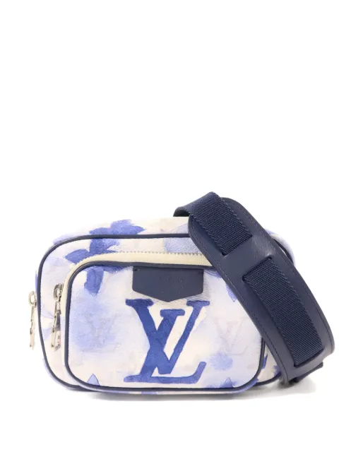 Louis Vuitton Pre-Owned Outdoor Watercolor Monogram belt bag White M45763