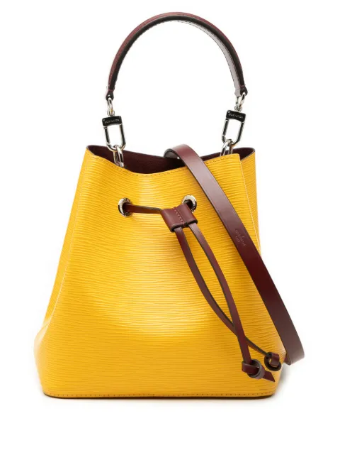 Louis Vuitton Pre-Owned 2019 Epi NeoNoe BB bucket bag Yellow PS49U9TRYZGQ1PO7