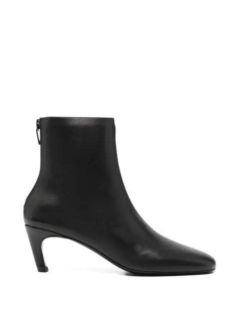 TOTEME stiletto-heel ankle boots Black 263WAS0354LE0231001