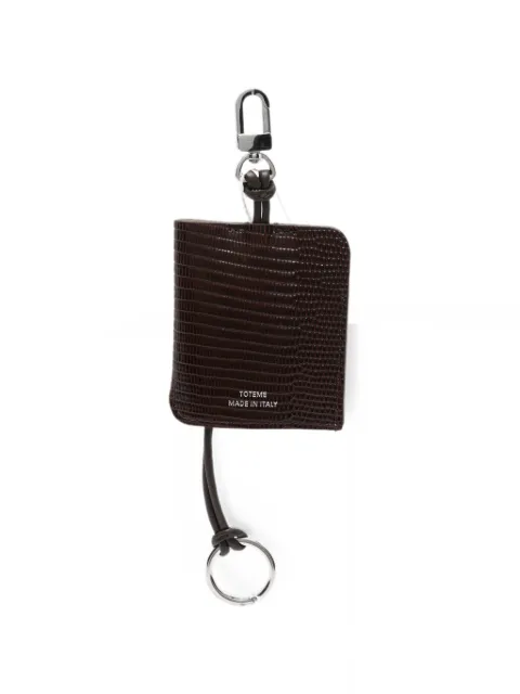 TOTEME leather keyring Brown 263WAM0065LE0228102