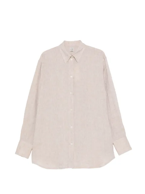 TOTEME linen shirt Neutrals 63WRT0522FB0790