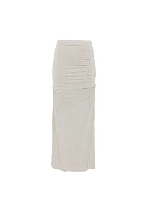 TOTEME draped maxi skirt Grey 263WRB0416FB0656