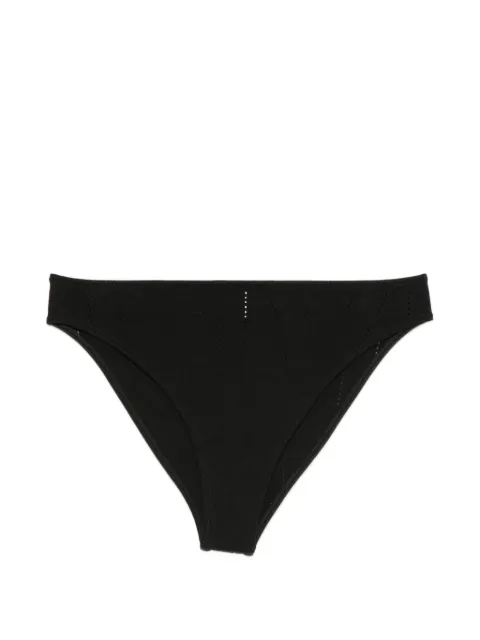 TOTEME stripe-edge bikini bottoms Black 263WRW0074YA0332263