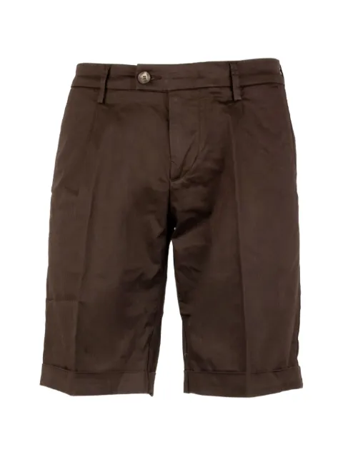 Re-Hash pleated turn-up shorts Brown BB37LS08607057