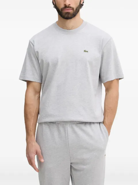 Lacoste logo-patch T-shirt Grey TH0876