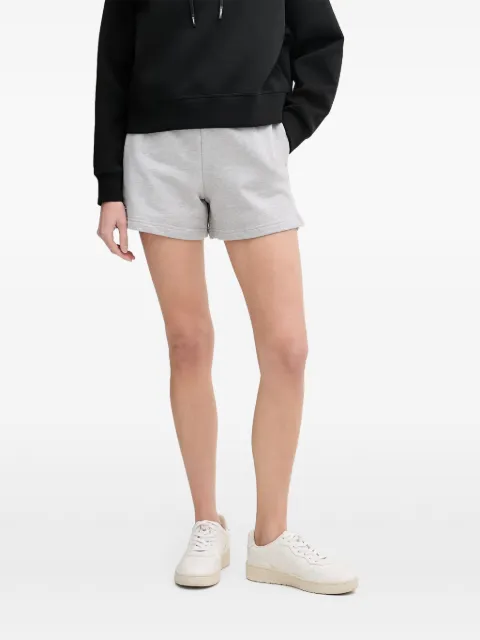 Lacoste logo-patch elasticated-waist shorts Grey GF5341