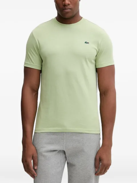 Lacoste logo-patch performance T-shirt Green TH0003