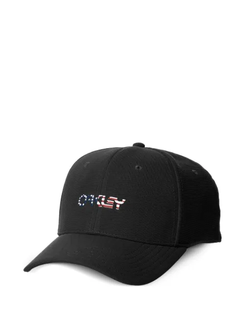 Oakley 6-panel metallic baseball hat Black 912209