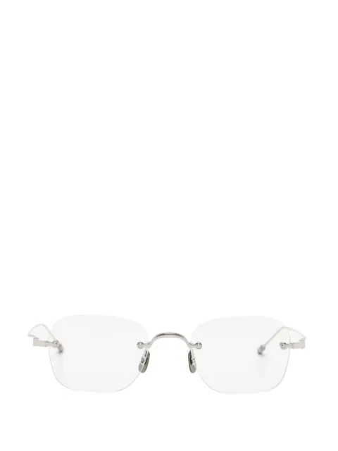 Thom Browne Eyewear rimless square-frame glasses Silver UEO961AG0001