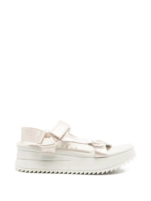 Pedro Garcia touch-strap platform sandals Neutrals MARFRAPPE