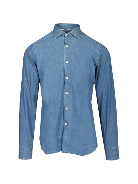 Al Duca D’Aosta 1902 washed-denim shirt Blue RLA