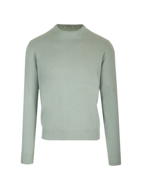 Al Duca D’Aosta 1902 fine-knit sweater Green 24IFFU0GC1ML