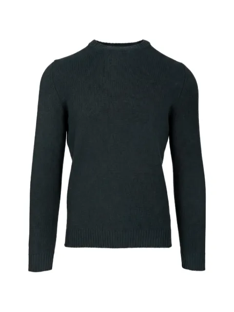 Al Duca D’Aosta 1902 crew-neck ribbed-trim knit Black LG1200