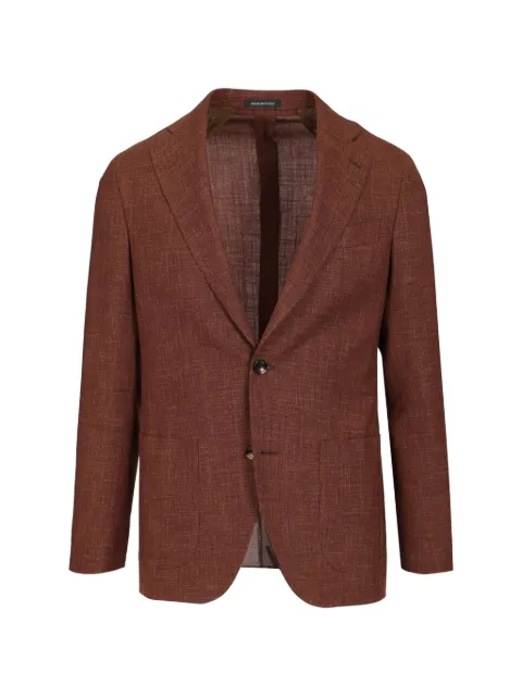 Al Duca D’Aosta 1902 melange unlined jacket Brown F74UH0384500