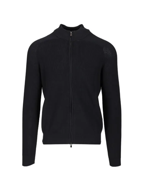 Al Duca D’Aosta 1902 zip-up cardigan Blue FZ1MLM
