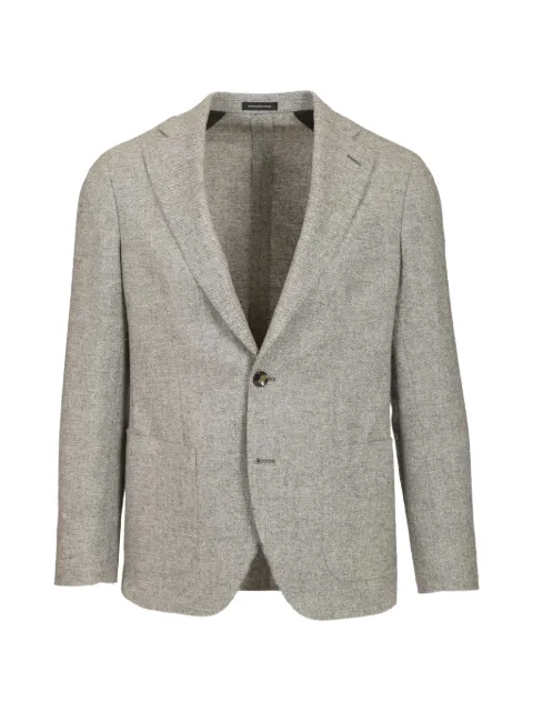 Al Duca D’Aosta 1902 single-breasted blazer Grey F74