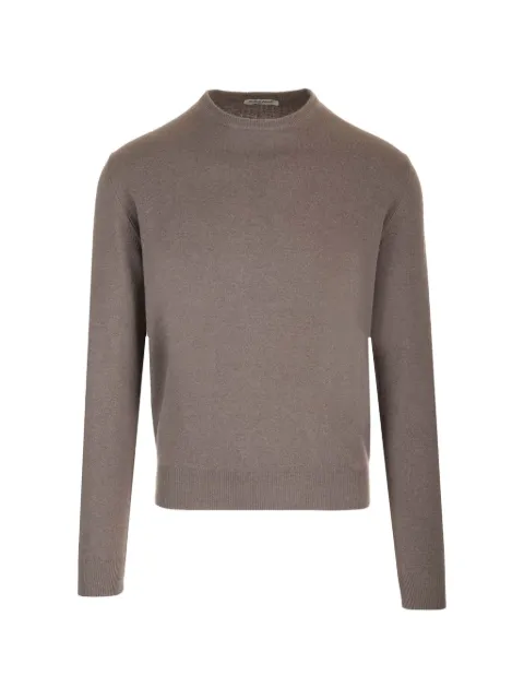 Al Duca D’Aosta 1902 crew-neck long-sleeve jumper Brown 24IFFU0GC1ML