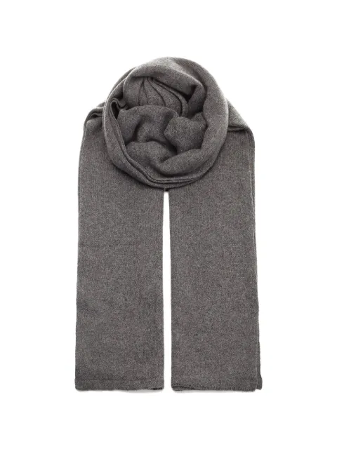 Al Duca D’Aosta 1902 knitted cashmere scarf Grey TRACY