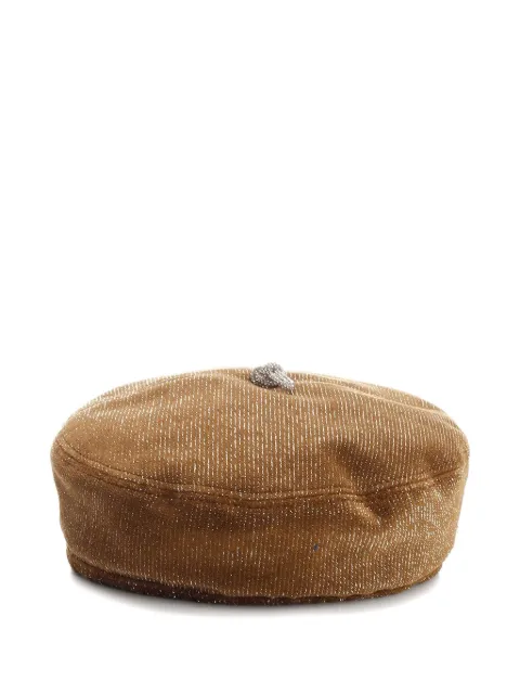 Helen Kaminski Galileo beret hat Brown HAT51710