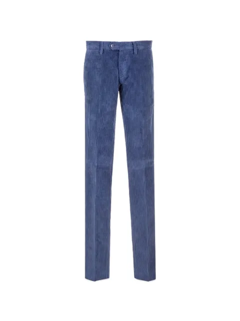 Al Duca D’Aosta 1902 corduroy cotton trousers Blue PRINCIPE