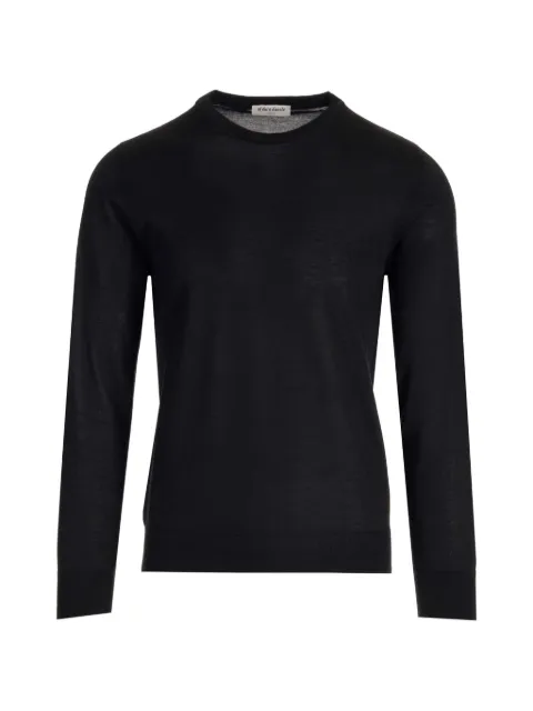 Al Duca D’Aosta 1902 crew-neck sweater Black 73AGIROSILKA