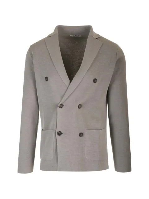 Al Duca D’Aosta 1902 double-breasted knitted cardigan Grey RJMLDPTCR12M
