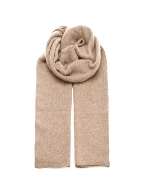 Al Duca D’Aosta 1902 knitted Tracy scarf Neutrals TRACY