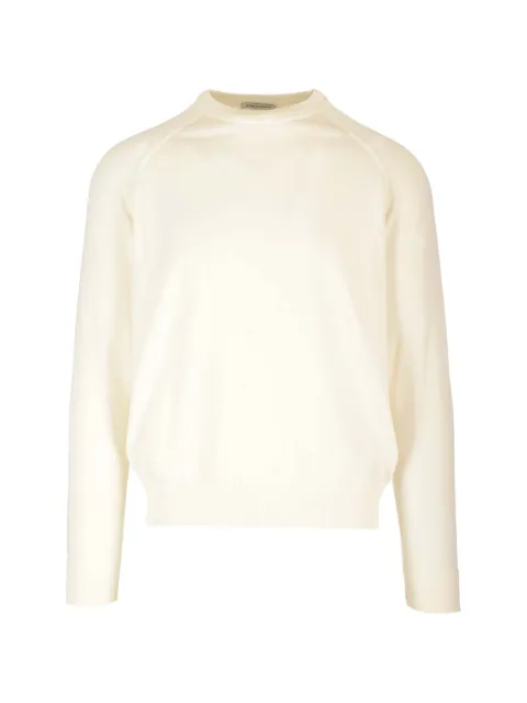 Al Duca D’Aosta 1902 fine-knit raglan-sleeve sweater Neutrals GC1MLR2ACR12R