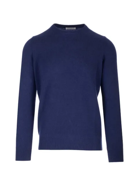 Al Duca D’Aosta 1902 ribbed-trim cashmere sweater Blue CMR01