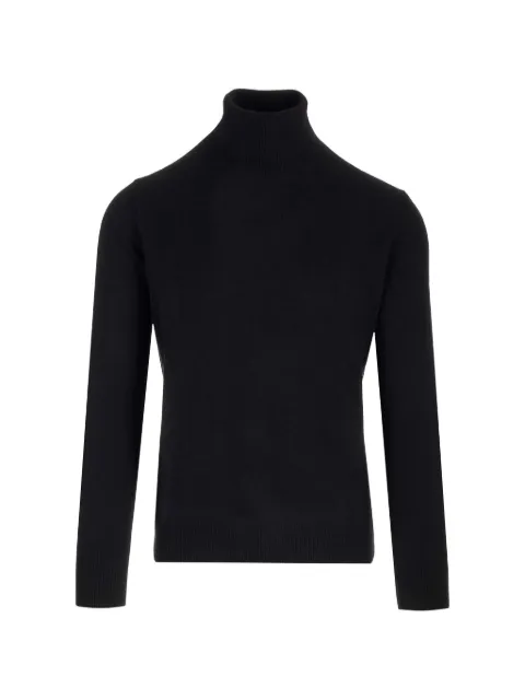 Al Duca D’Aosta 1902 roll-neck cashmere sweater Black CMR03