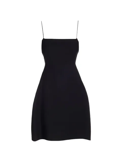 LOEWE fit-and-flare spaghetti-strap mini dress Black S540Y09XJ7