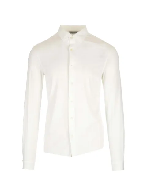 Al Duca D’Aosta 1902 long-sleeved cotton shirt White CAMLBASJERVIN
