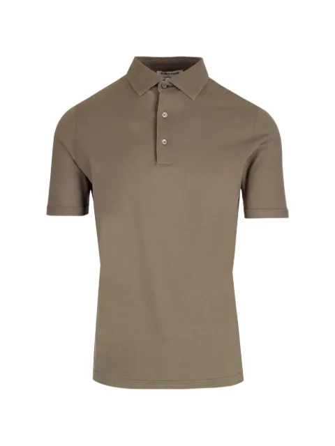 Al Duca D’Aosta 1902 piqué polo shirt Neutrals PLMCBASJCREPE