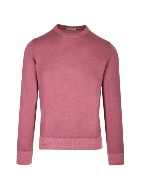 Al Duca D’Aosta 1902 crew-neck merino-wool sweater Pink HS3925