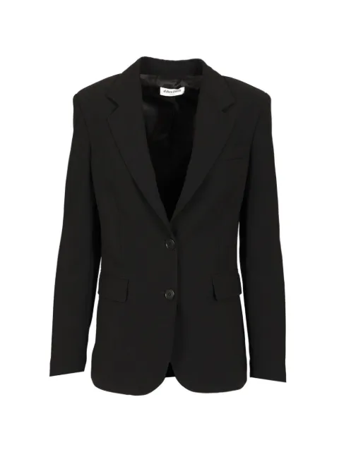 Al Duca D’Aosta 1902 single-breasted notch-lapel blazer Black 36292531019