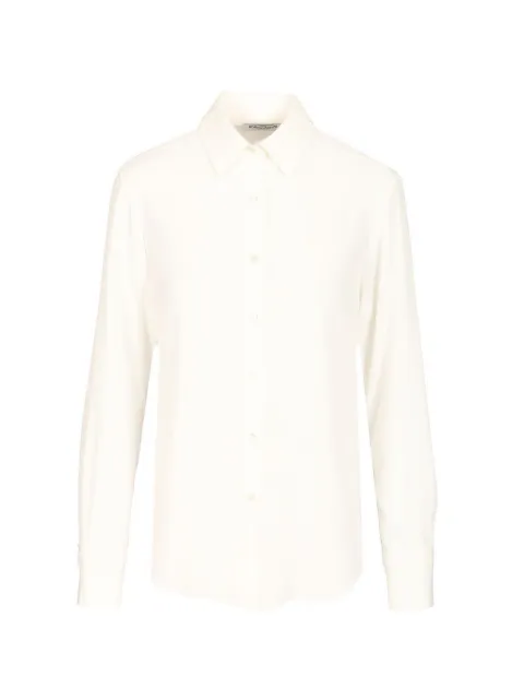 Al Duca D’Aosta 1902 crepe-texture shirt White 3265B