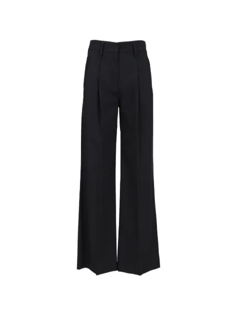 Al Duca D’Aosta 1902 pleated wide-leg trousers Blue 4255