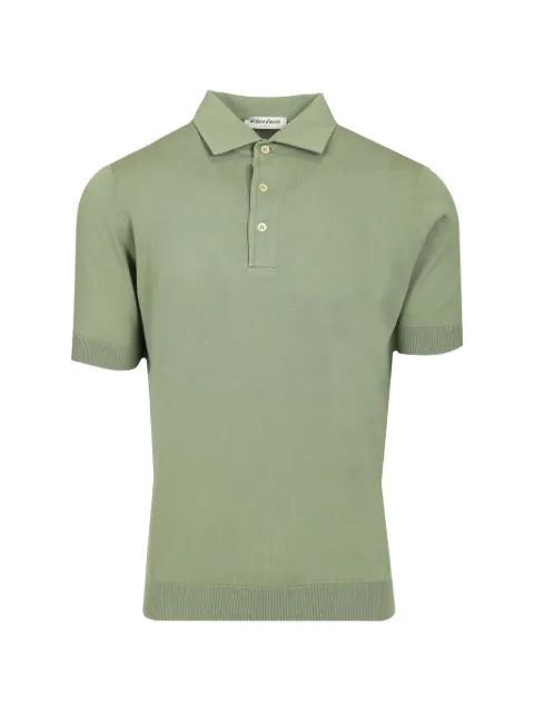 Al Duca D’Aosta 1902 short-sleeve cotton polo shirt Green PL1MCPAR