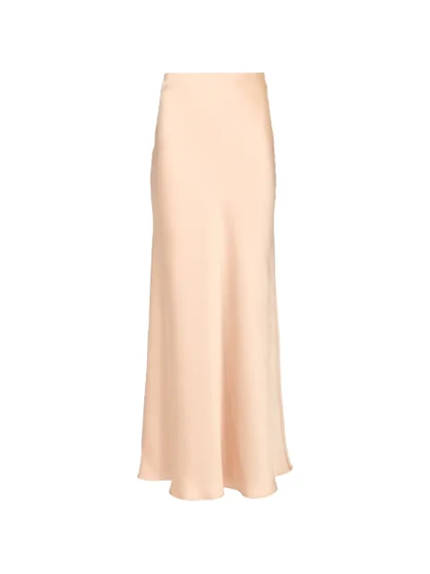 Al Duca D’Aosta 1902 satin elasticated-waist skirt Neutrals 2639L