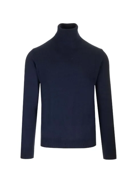 Al Duca D’Aosta 1902 ribbed-trim cashmere jumper Blue XIN3
